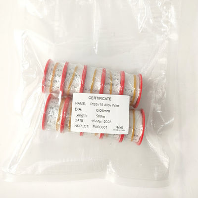 Harga bagus Kawat Termokopel Platinum Rhodium 0.05mm-3mm Bersertifikat IEC 60584 dan ISO9001 untuk Aplikasi Suhu Tinggi on line