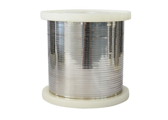 Harga bagus Ni60Cr15 637 MPA Nickel Chromium Resistance Wire Flat NiCr Alloy on line