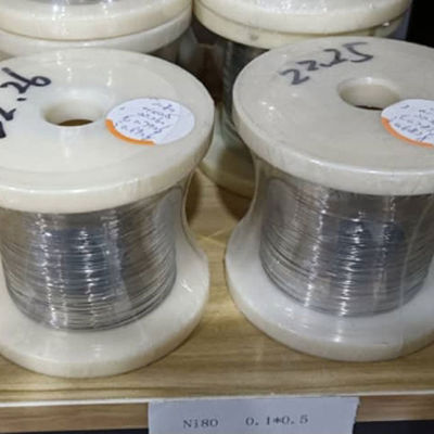 Harga bagus Paduan NiCr Dengan Komposisi Kimia Ni Cr Dan Titik Leleh 1453°C Kawat Nikrothal 80 on line