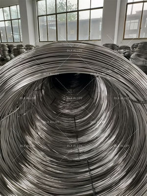 Harga bagus Bahan Filamen Perlakuan Panas Kawat Nikel Murni on line