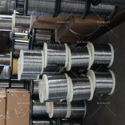 Harga bagus Kawat Resistansi Pemanas Ni60Cr15 Nichrome dengan Suhu Kerja 1150°C Kekuatan Tarik 637MPA dan Perpanjangan ≥20% on line