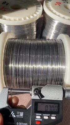 Harga bagus Kawat Nikel Murni Tahan Korosi dengan Struktur Kristal FCC on line