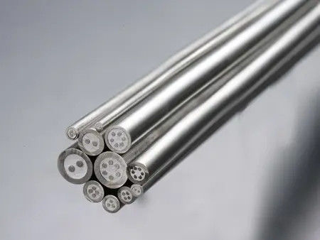 Harga bagus Sertifikasi Komprehensif Kabel MI dengan kisaran suhu 0 ~ 1100 °C dan 2/4/6 Opsi Inti untuk Lingkungan Industri on line