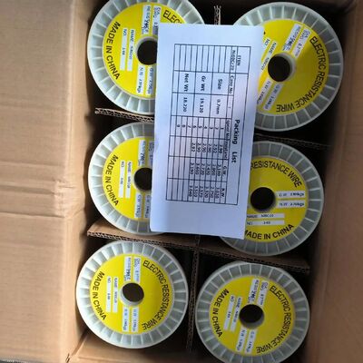 Harga bagus Kawat Resistansi Cr20Ni80 Berkinerja Tinggi untuk Pemisahan Air Menghasilkan Hidrogen on line