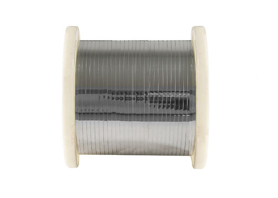 Harga bagus 0.05*1mm kawat datar tembaga nikel CuNi1 dari pabrik on line